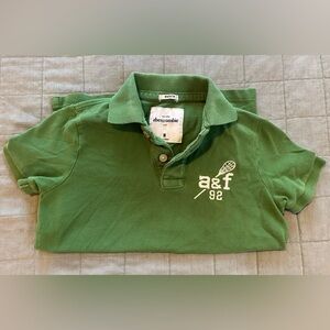 Abercrombie & Fitch Kids Polo in Forest Green